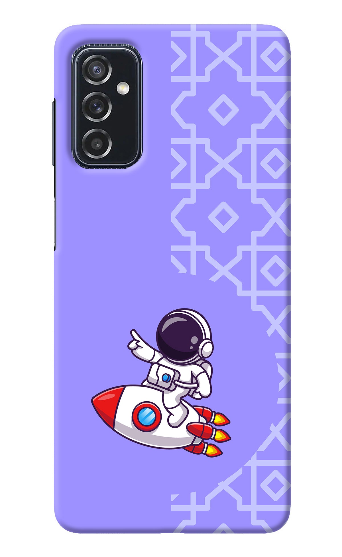 Cute Astronaut Samsung M52 5G Back Cover