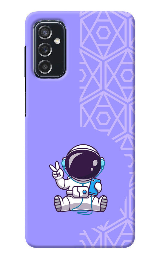 Cute Astronaut Chilling Samsung M52 5G Back Cover
