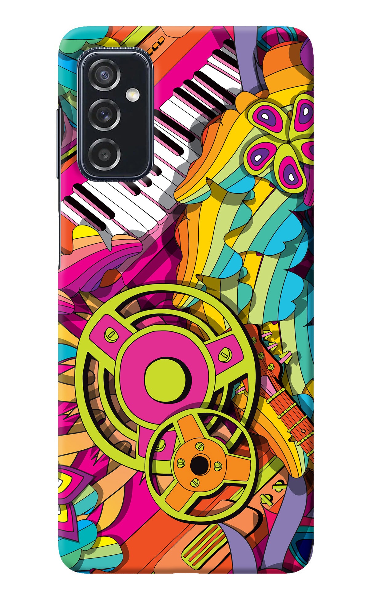 Music Doodle Samsung M52 5G Back Cover
