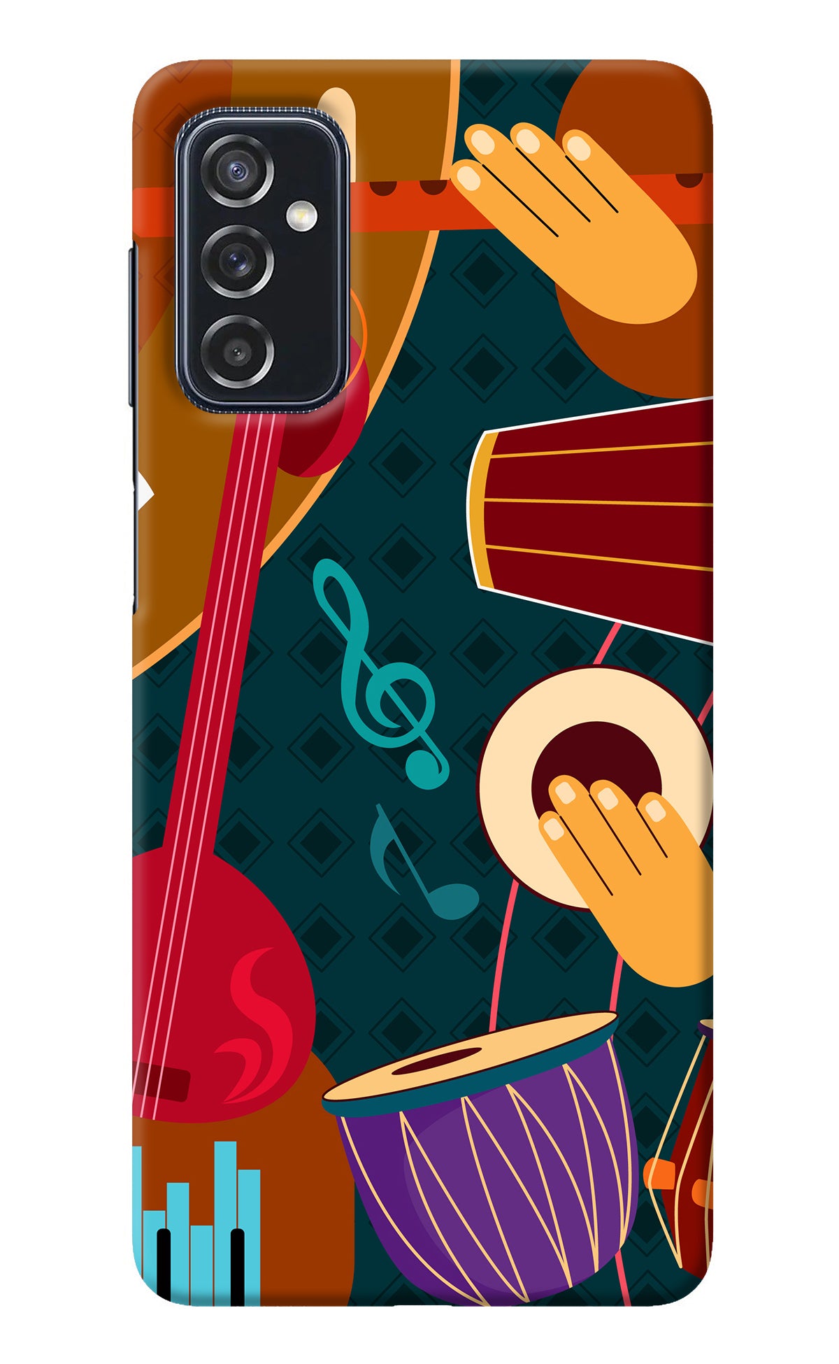 Music Instrument Samsung M52 5G Back Cover