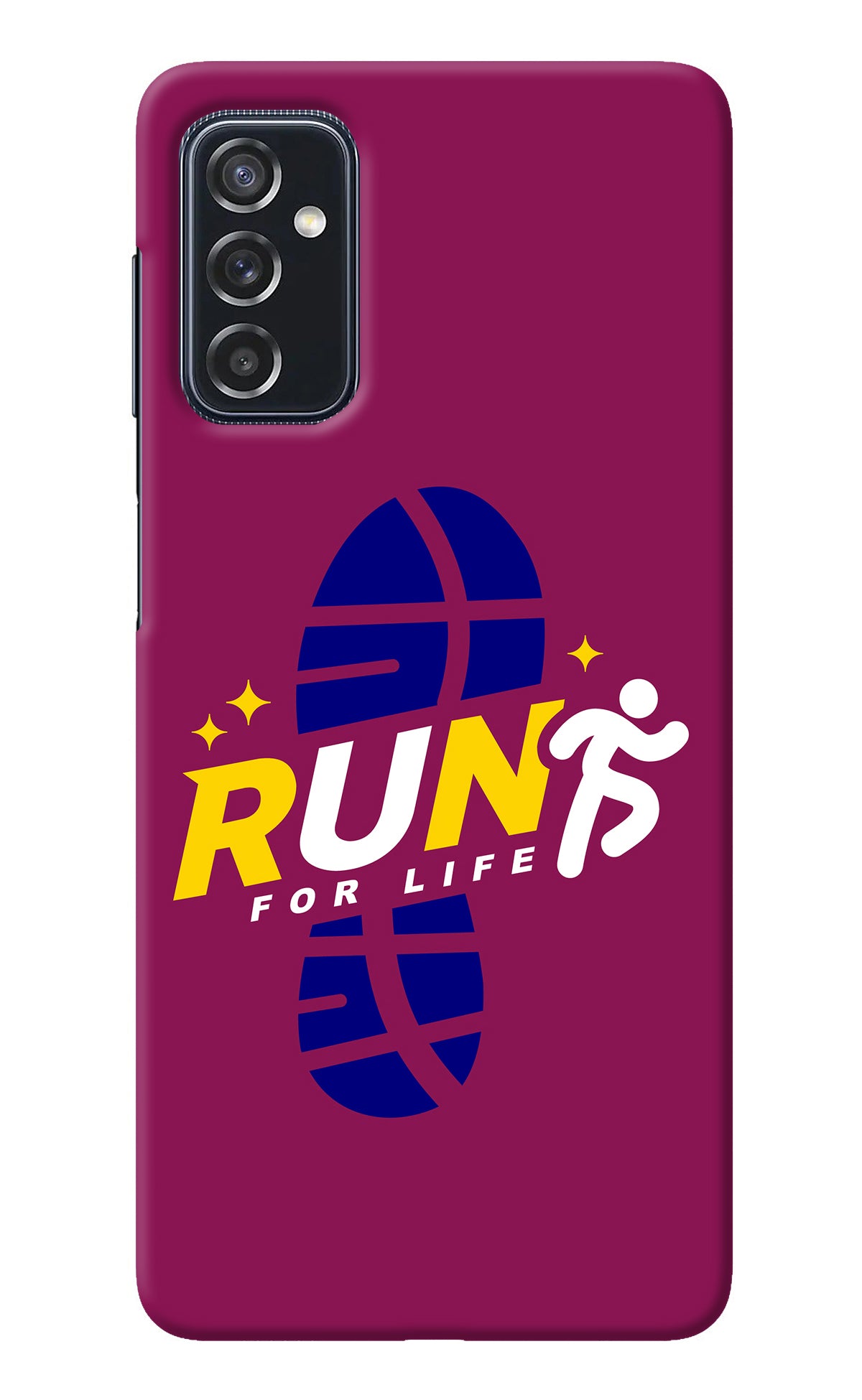 Run for Life Samsung M52 5G Back Cover