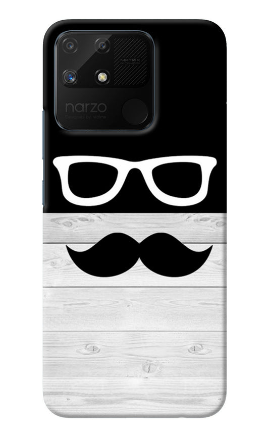 Mustache Realme Narzo 50A Back Cover