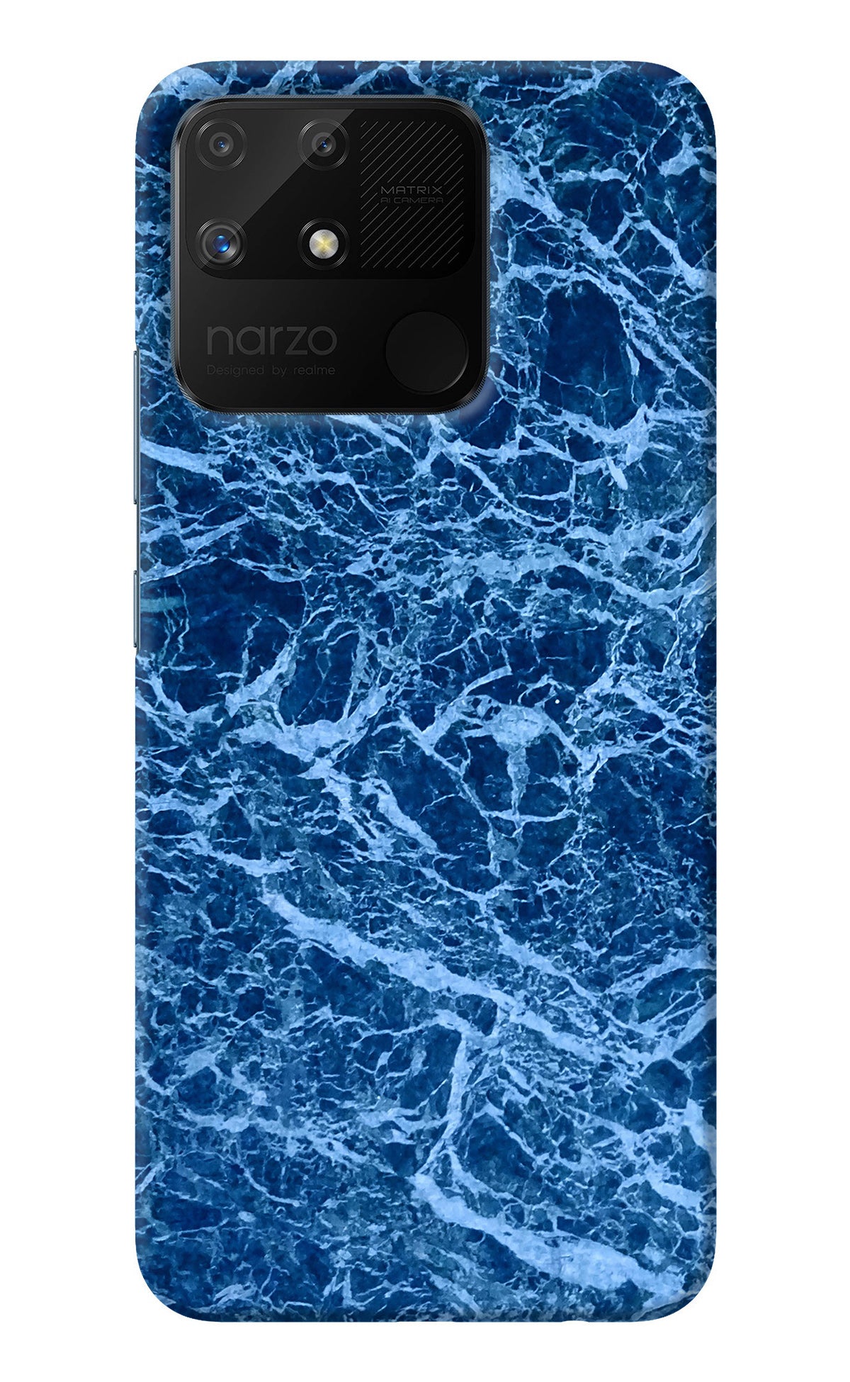 Blue Marble Realme Narzo 50A Back Cover