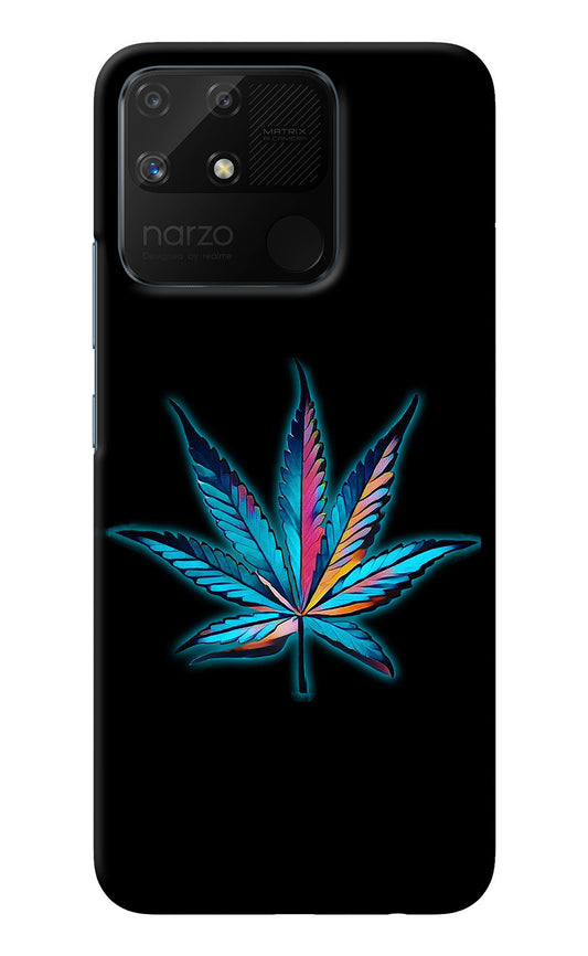Weed Realme Narzo 50A Back Cover