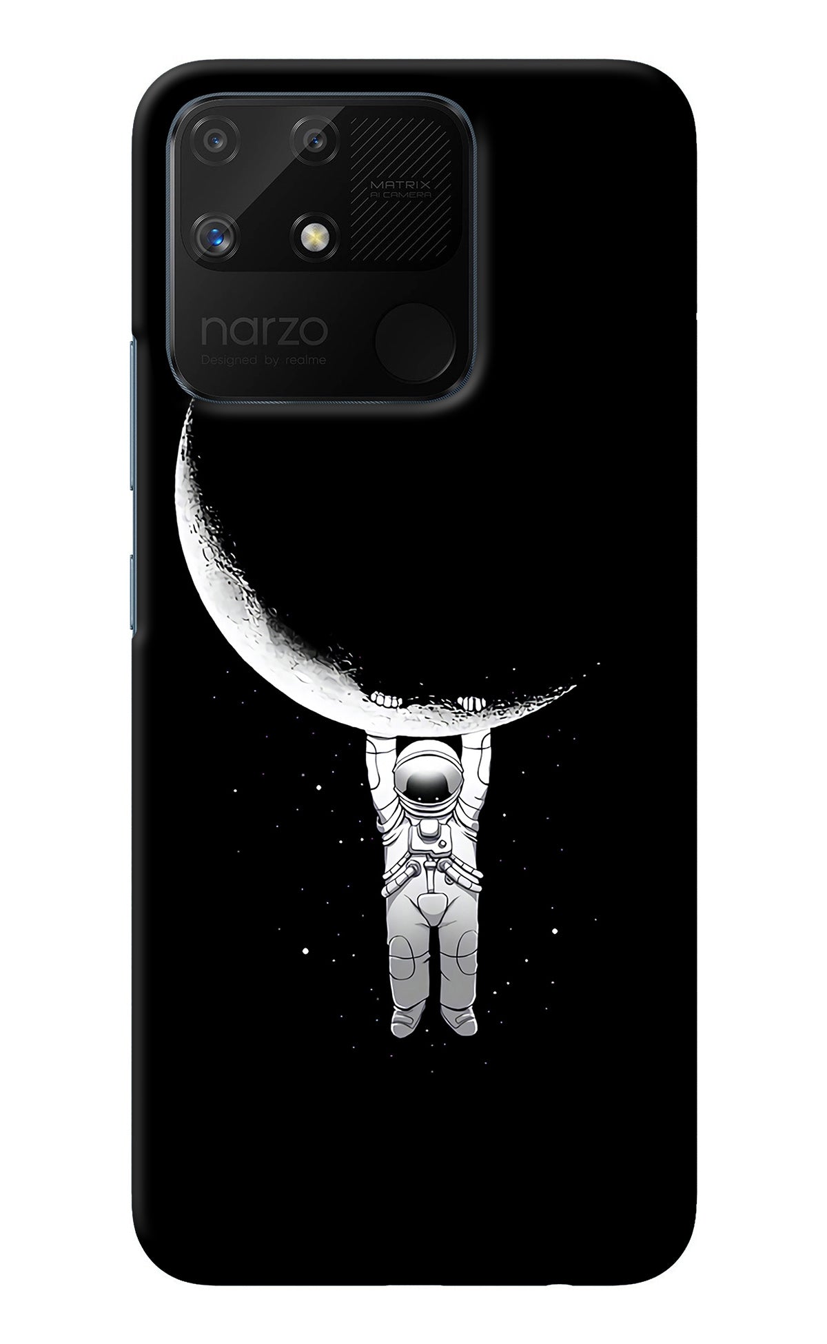 Moon Space Realme Narzo 50A Back Cover