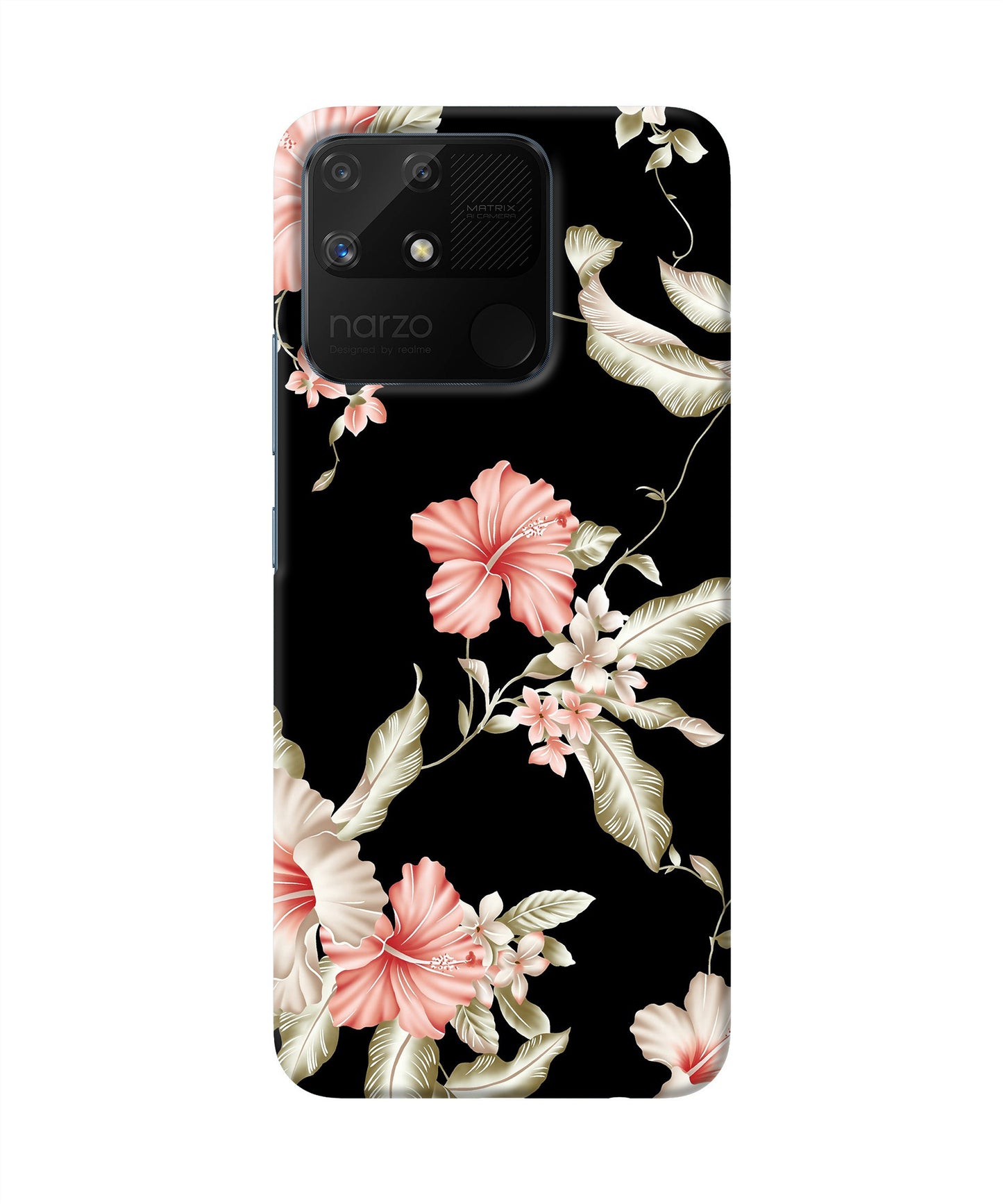 Flowers Realme Narzo 50A Back Cover