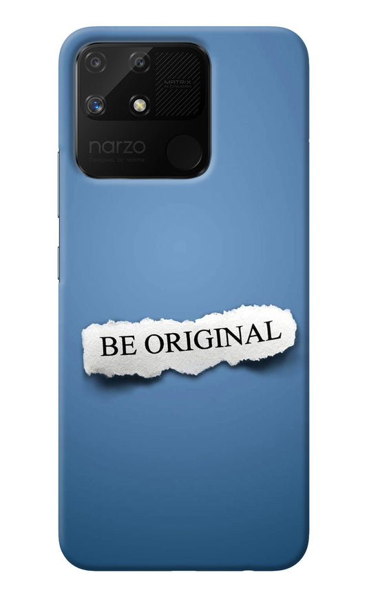 Be Original Realme Narzo 50A Back Cover