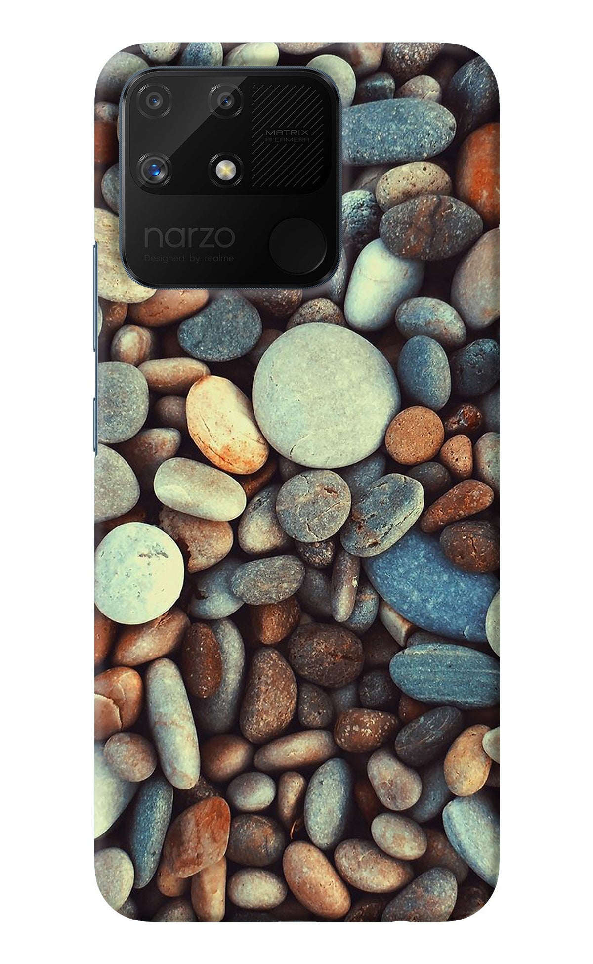 Pebble Realme Narzo 50A Back Cover