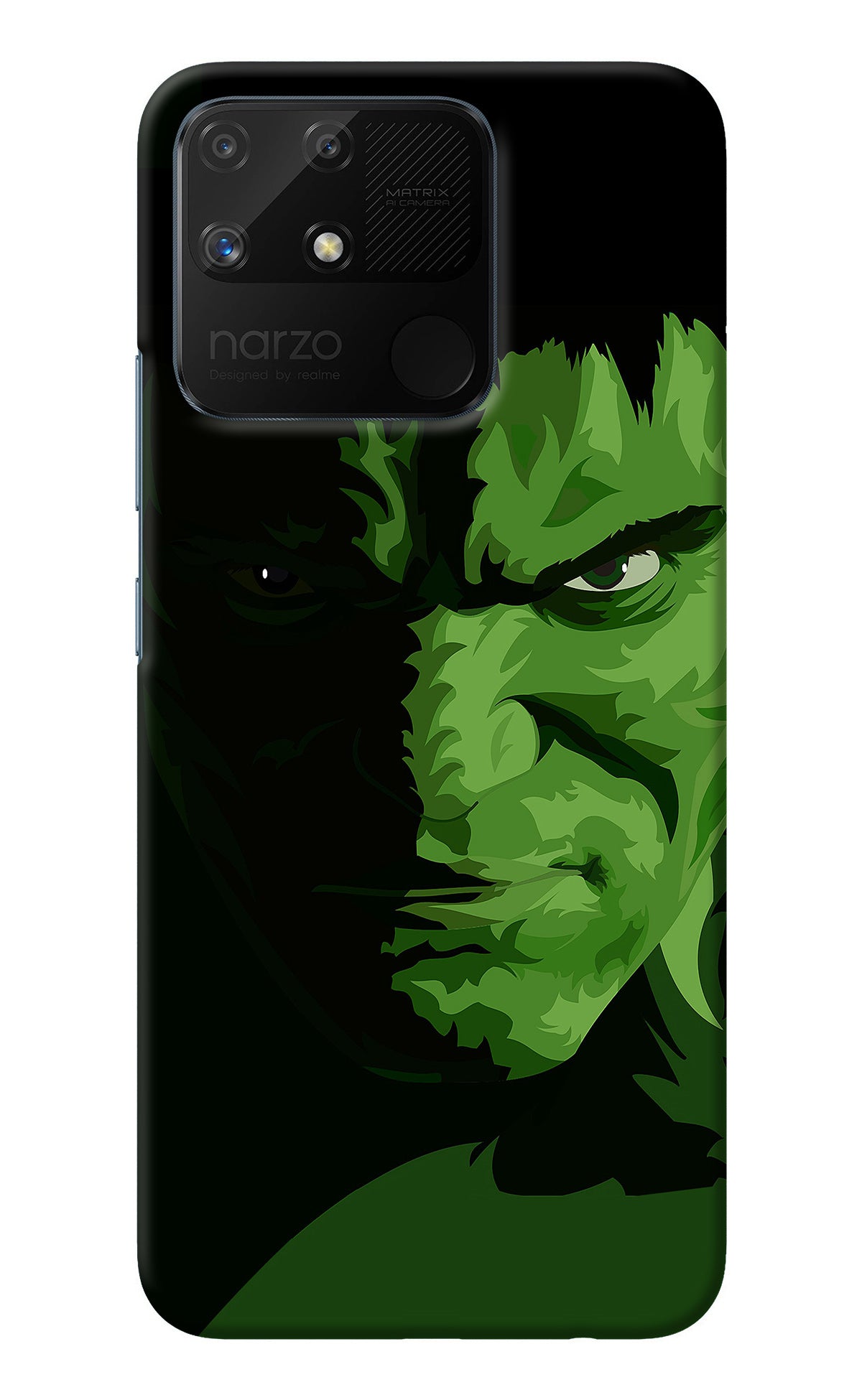 HULK Realme Narzo 50A Back Cover