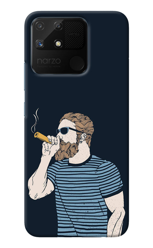 Smoking Realme Narzo 50A Back Cover