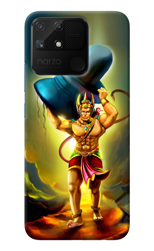 Lord Hanuman Realme Narzo 50A Back Cover