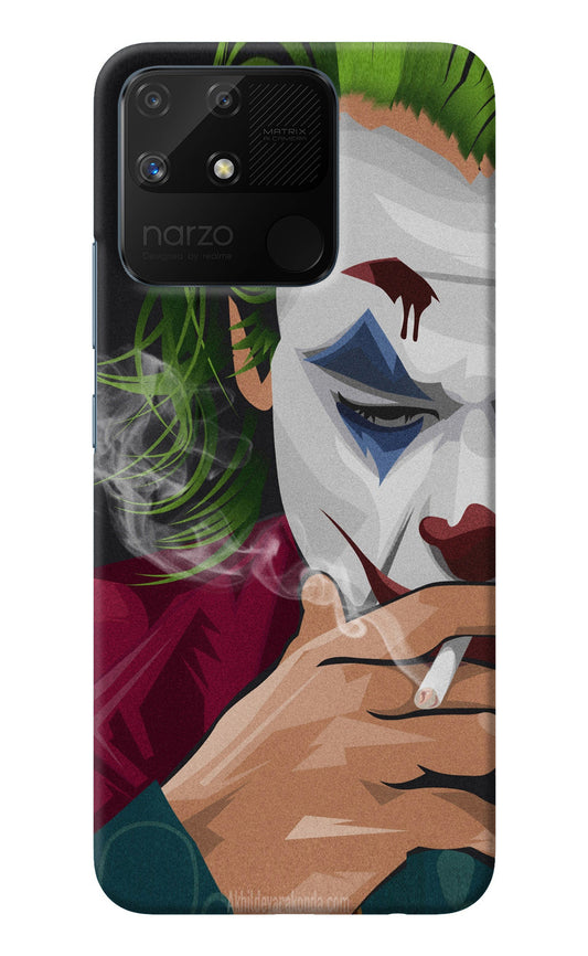 Joker Smoking Realme Narzo 50A Back Cover