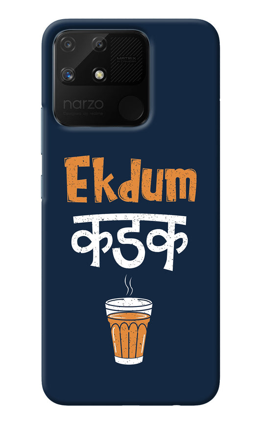 Ekdum Kadak Chai Realme Narzo 50A Back Cover