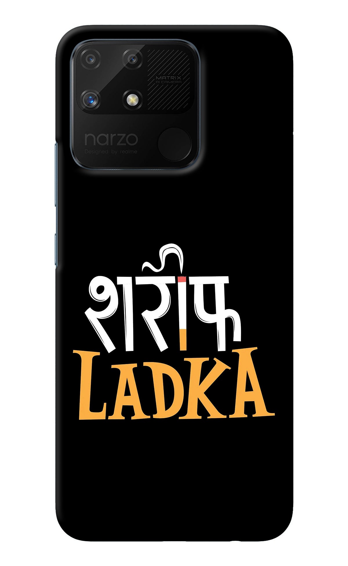 Shareef Ladka Realme Narzo 50A Back Cover