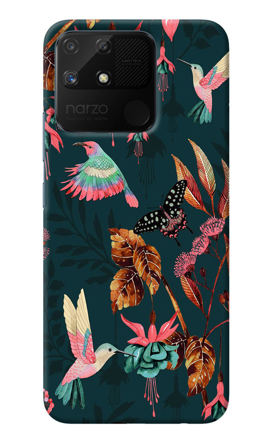 Birds Realme Narzo 50A Back Cover