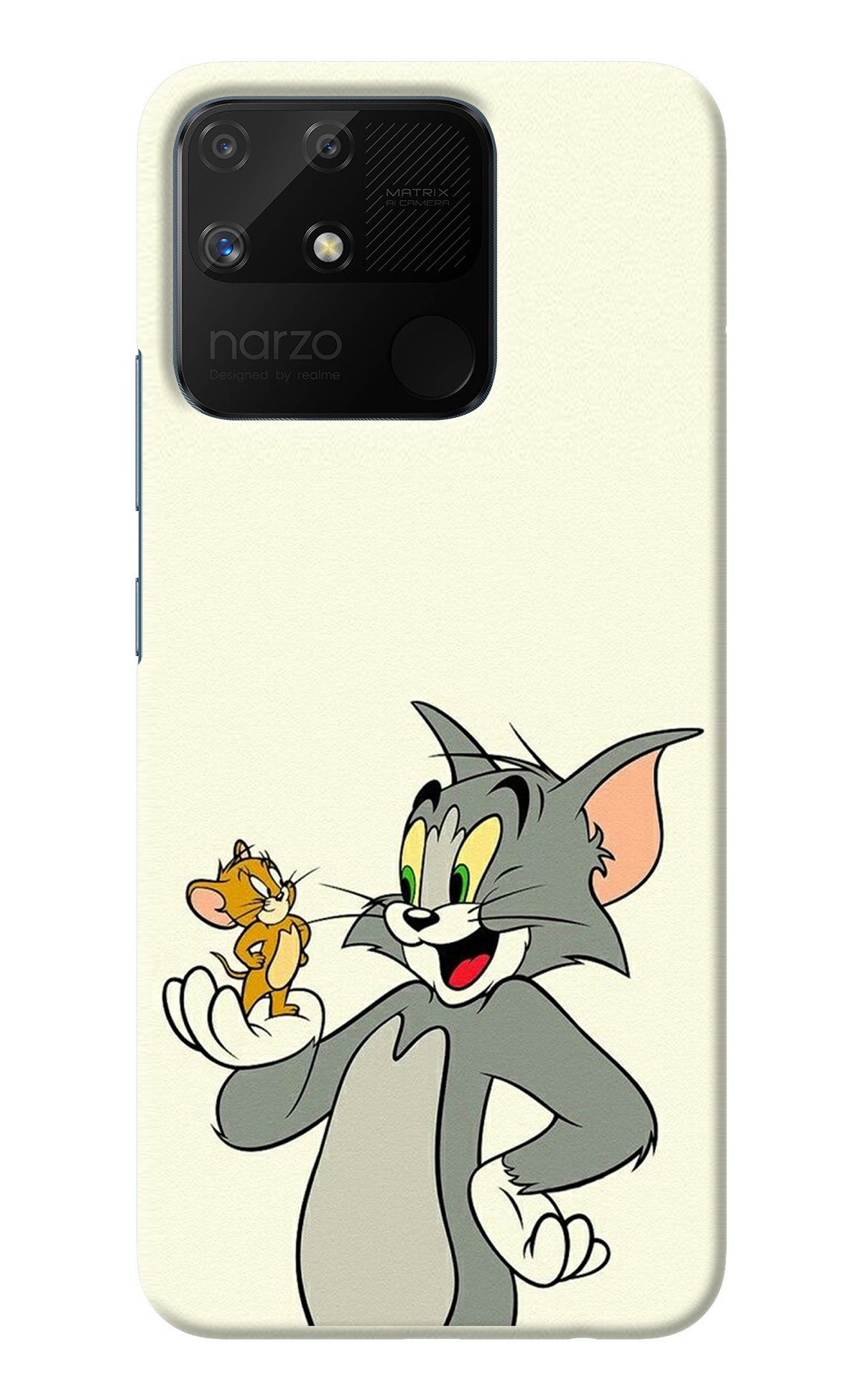 Tom & Jerry Realme Narzo 50A Back Cover