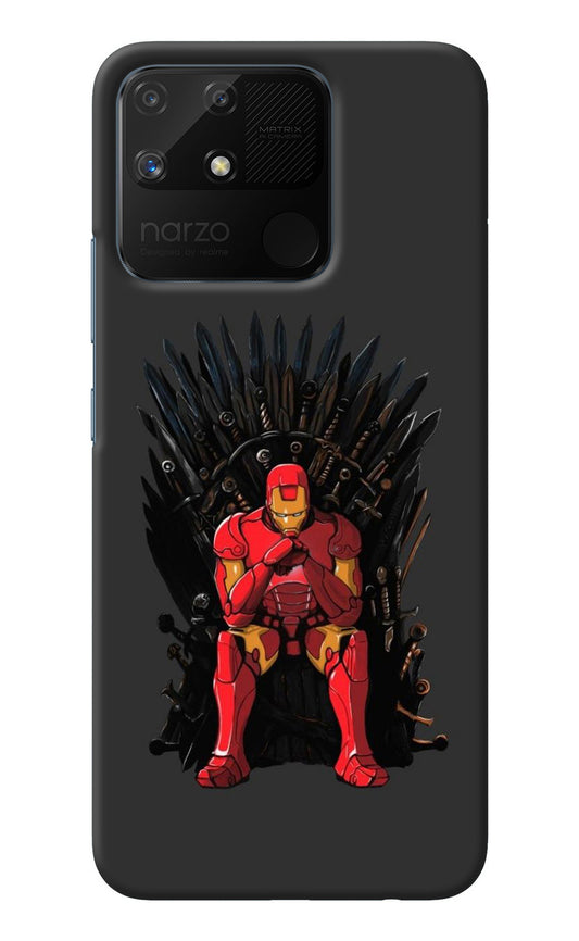 Ironman Throne Realme Narzo 50A Back Cover