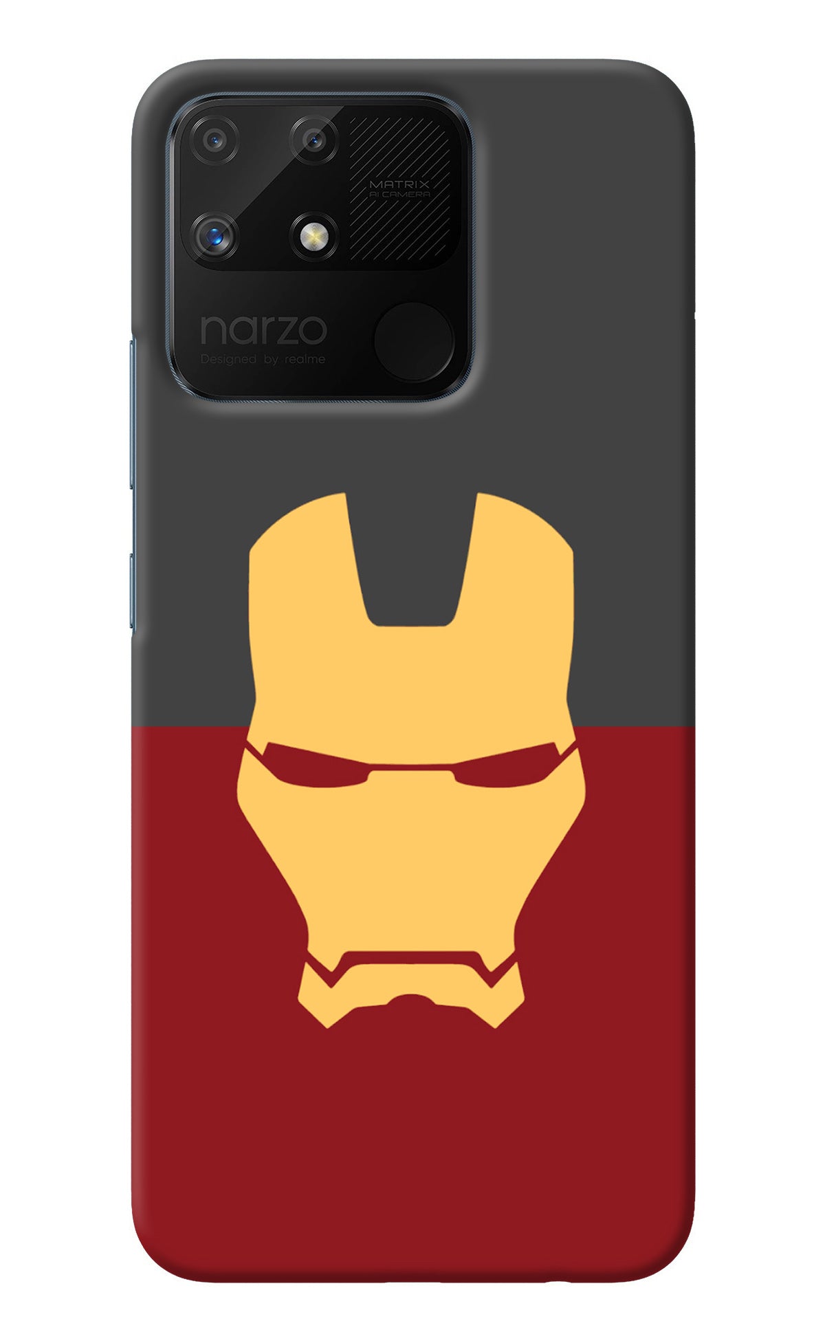 Ironman Realme Narzo 50A Back Cover