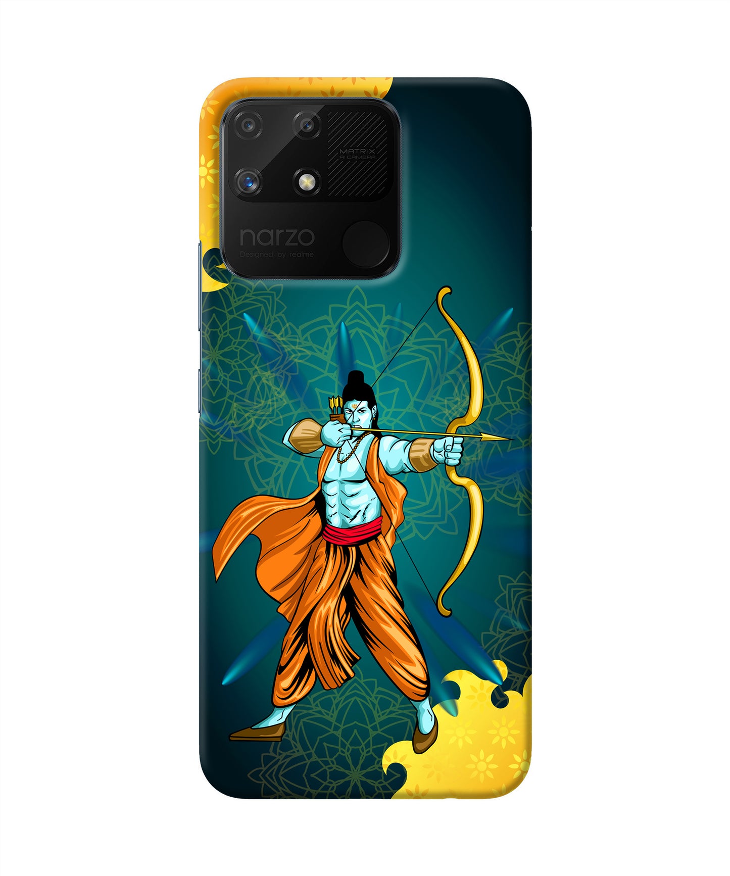 Lord Ram - 6 Realme Narzo 50A Back Cover