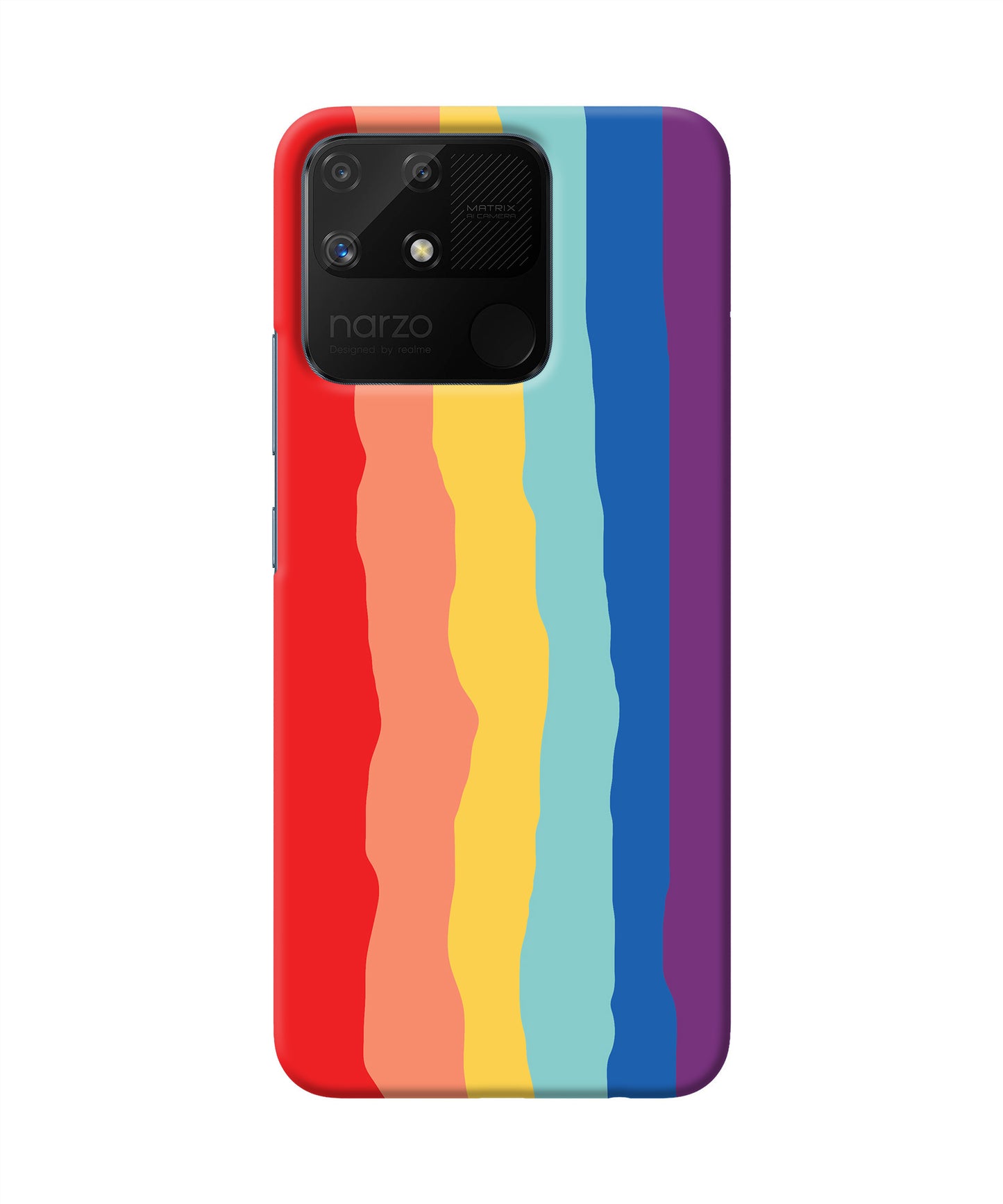 Rainbow Realme Narzo 50A Back Cover