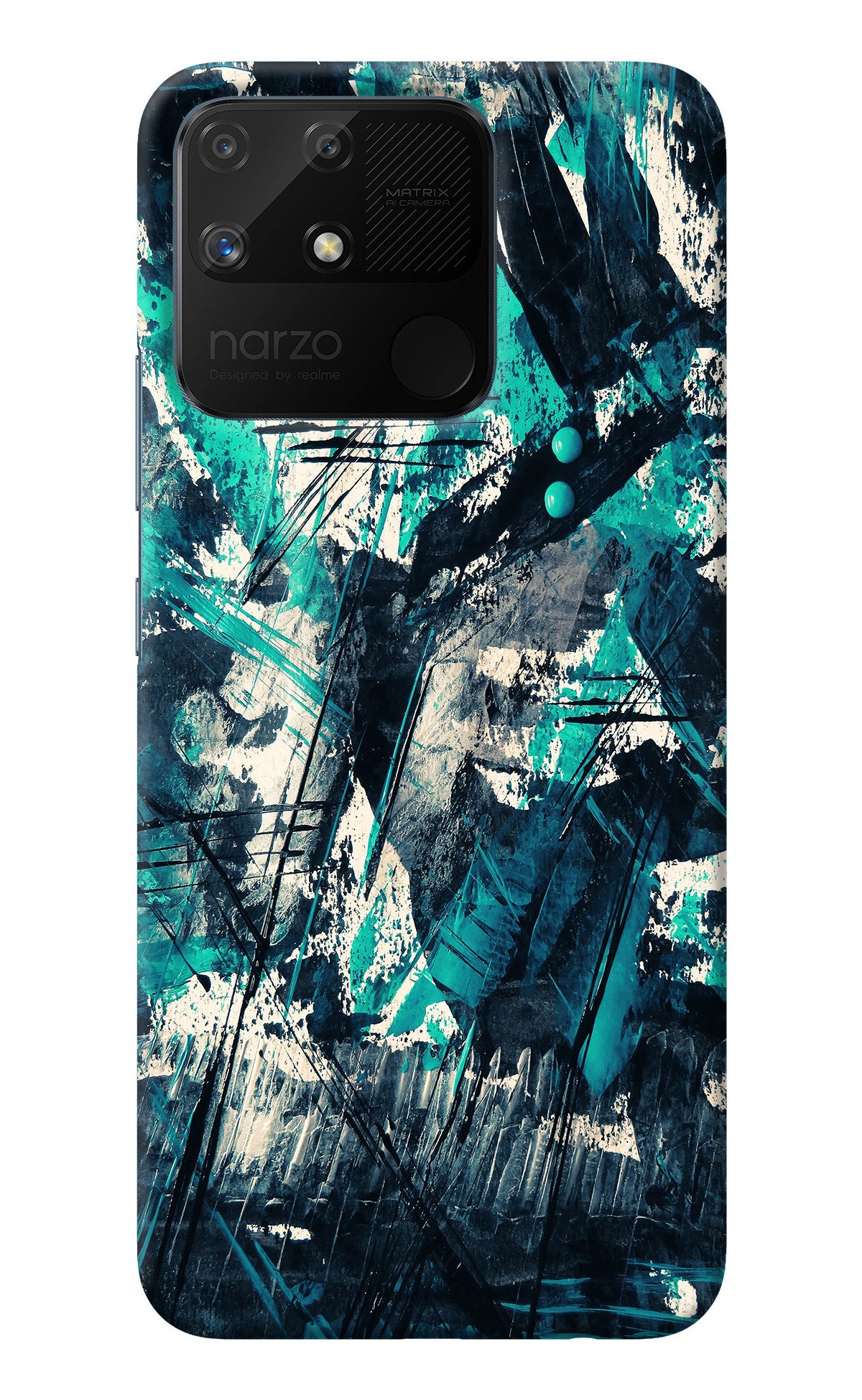 Artwork Realme Narzo 50A Back Cover