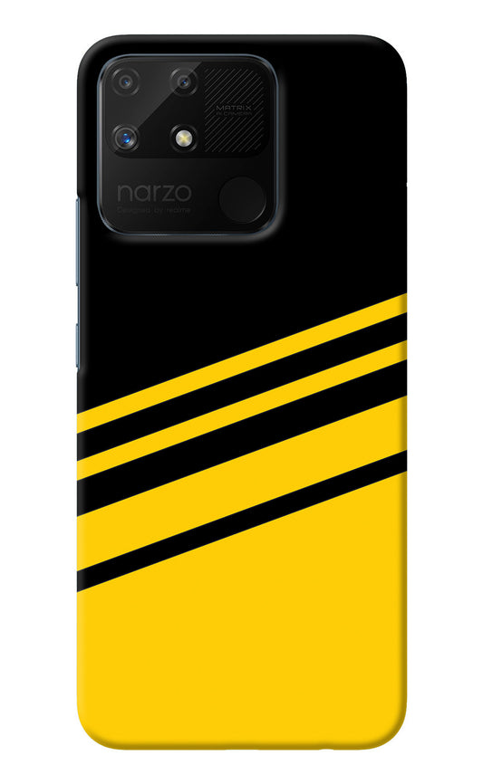Yellow Shades Realme Narzo 50A Back Cover