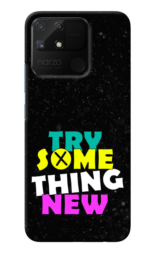 Try Something New Realme Narzo 50A Back Cover