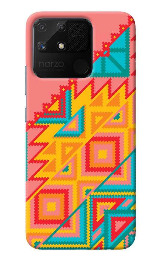 Aztec Tribal Realme Narzo 50A Back Cover