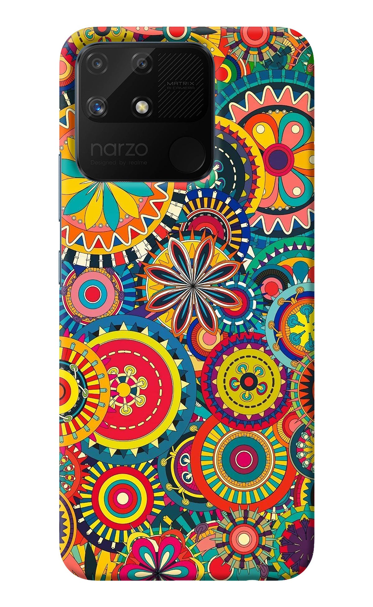 Gol Gol Art Realme Narzo 50A Back Cover