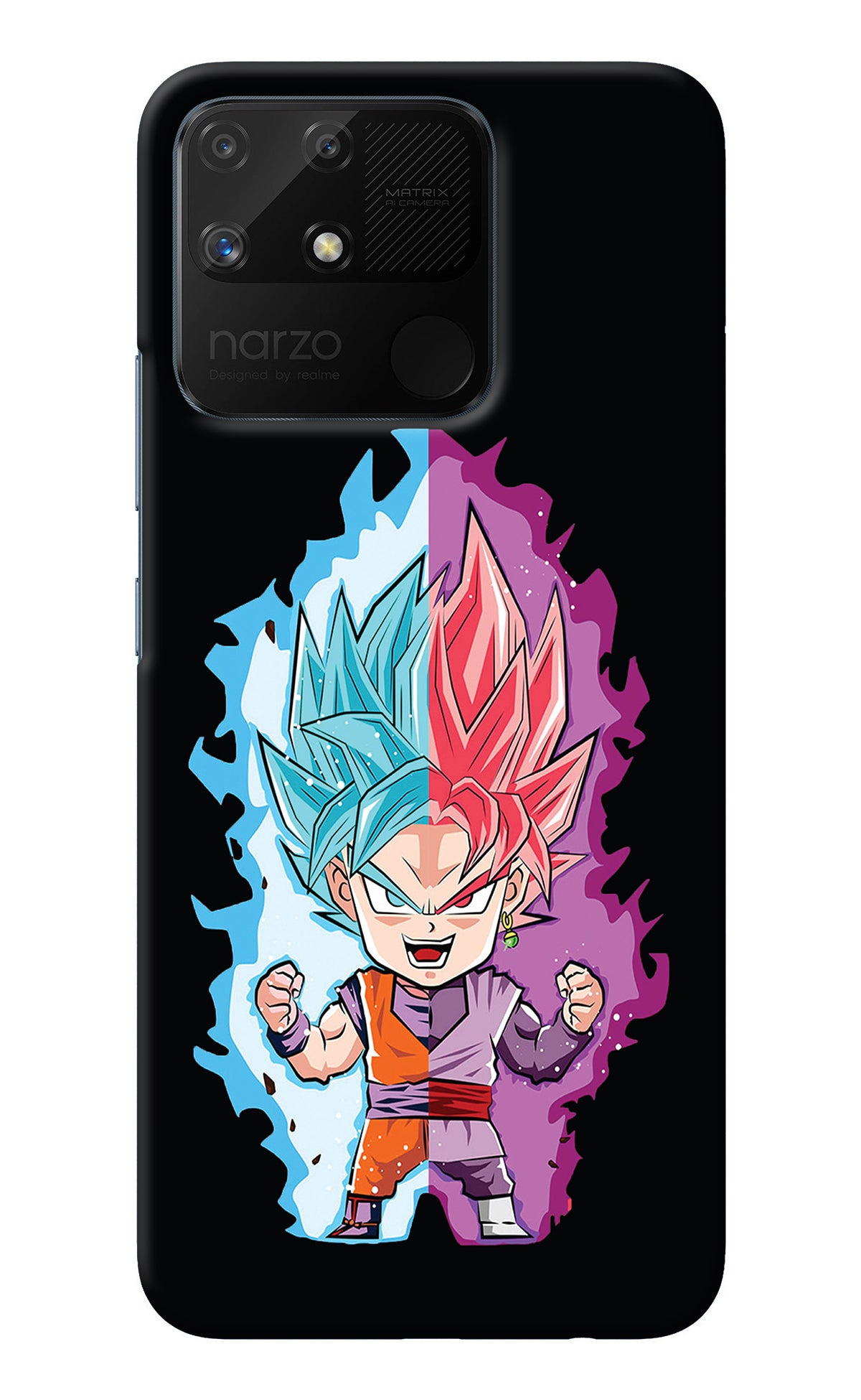 Chota Goku Realme Narzo 50A Back Cover