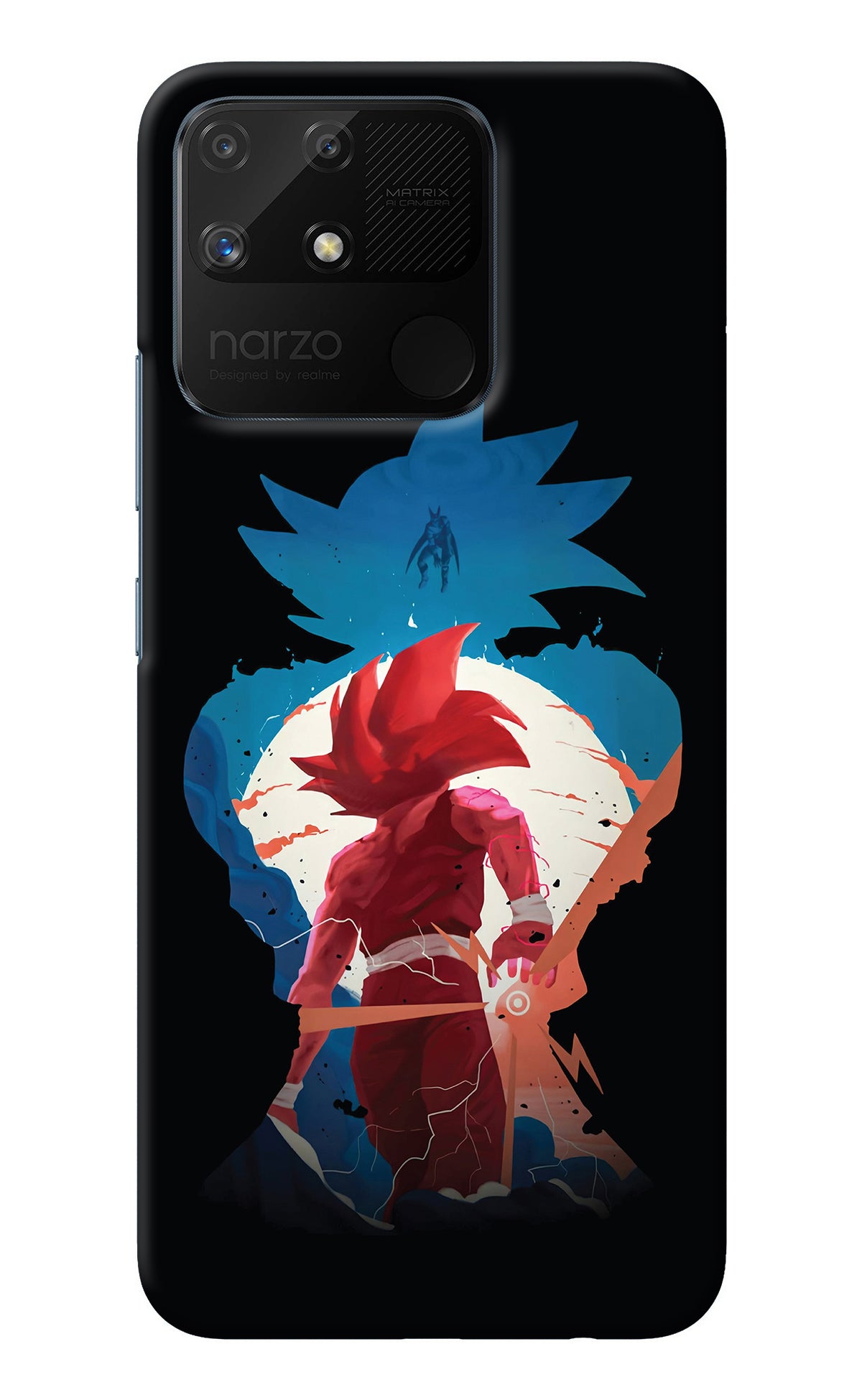 Goku Realme Narzo 50A Back Cover