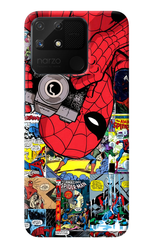 Spider Man Realme Narzo 50A Back Cover