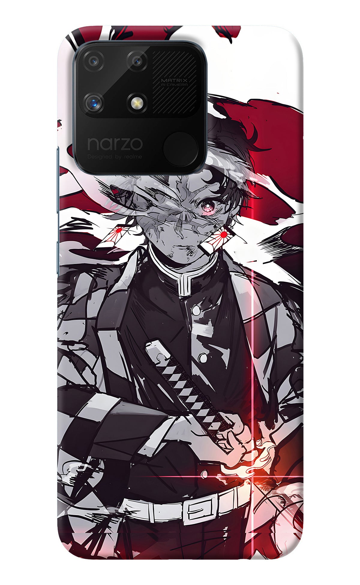 Demon Slayer Realme Narzo 50A Back Cover