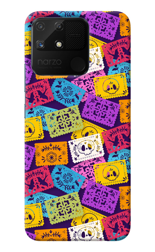 Mexican Pattern Realme Narzo 50A Back Cover