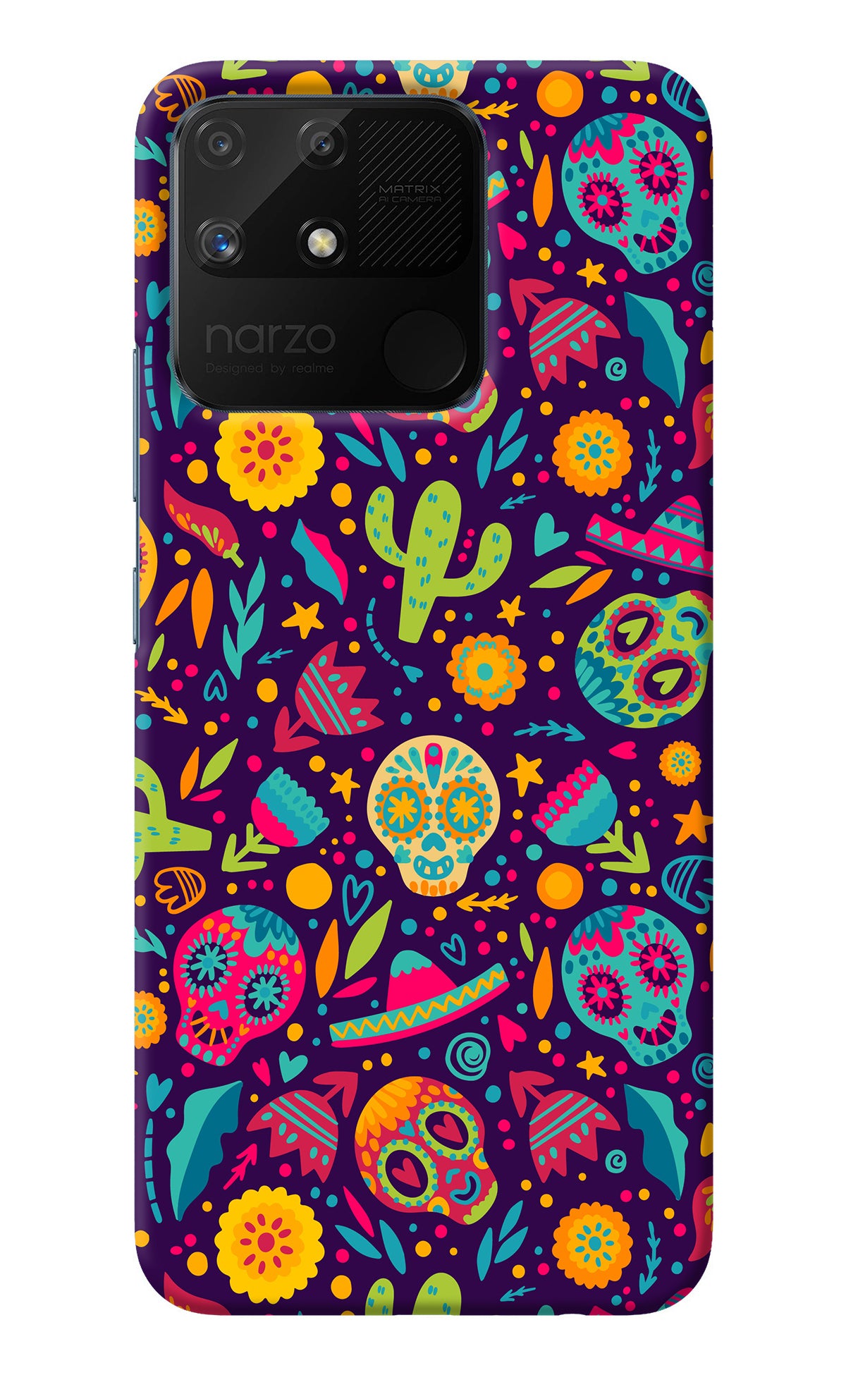 Mexican Design Realme Narzo 50A Back Cover