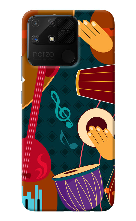 Music Instrument Realme Narzo 50A Back Cover