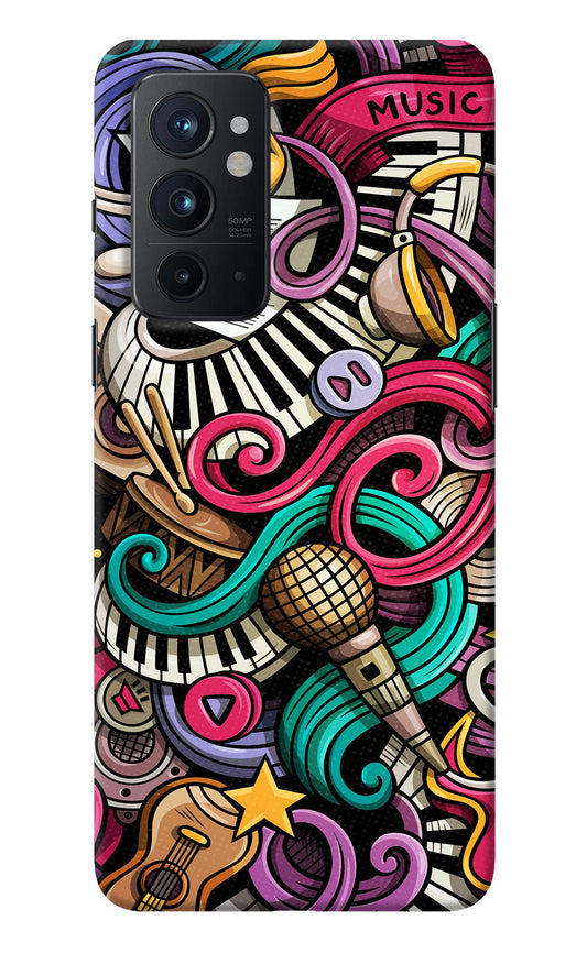 Music Abstract Oneplus 9RT Back Cover