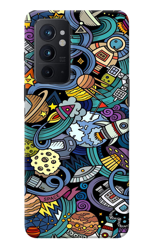 Space Abstract Oneplus 9RT Back Cover