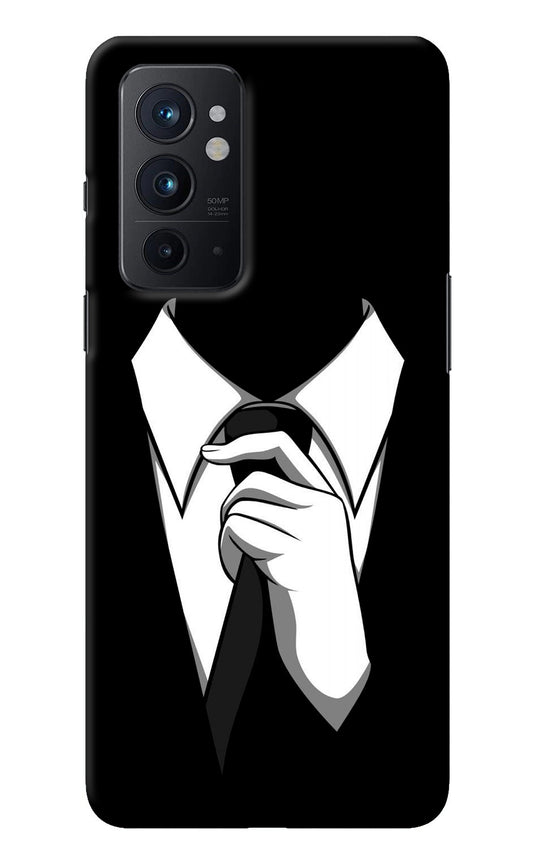 Black Tie Oneplus 9RT Back Cover
