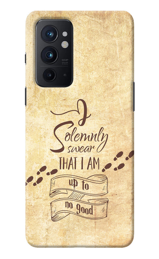 I Solemnly swear that i up to no good Oneplus 9RT Back Cover