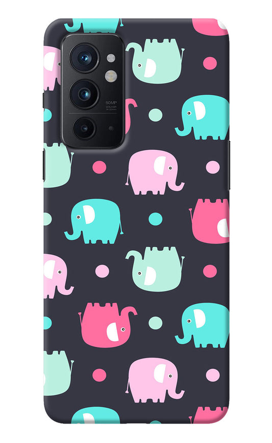 Elephants Oneplus 9RT Back Cover