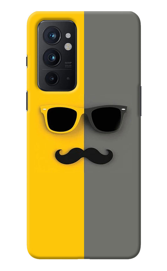 Sunglasses with Mustache Oneplus 9RT Back Cover