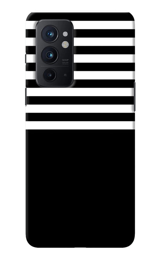 Black and White Print Oneplus 9RT Back Cover