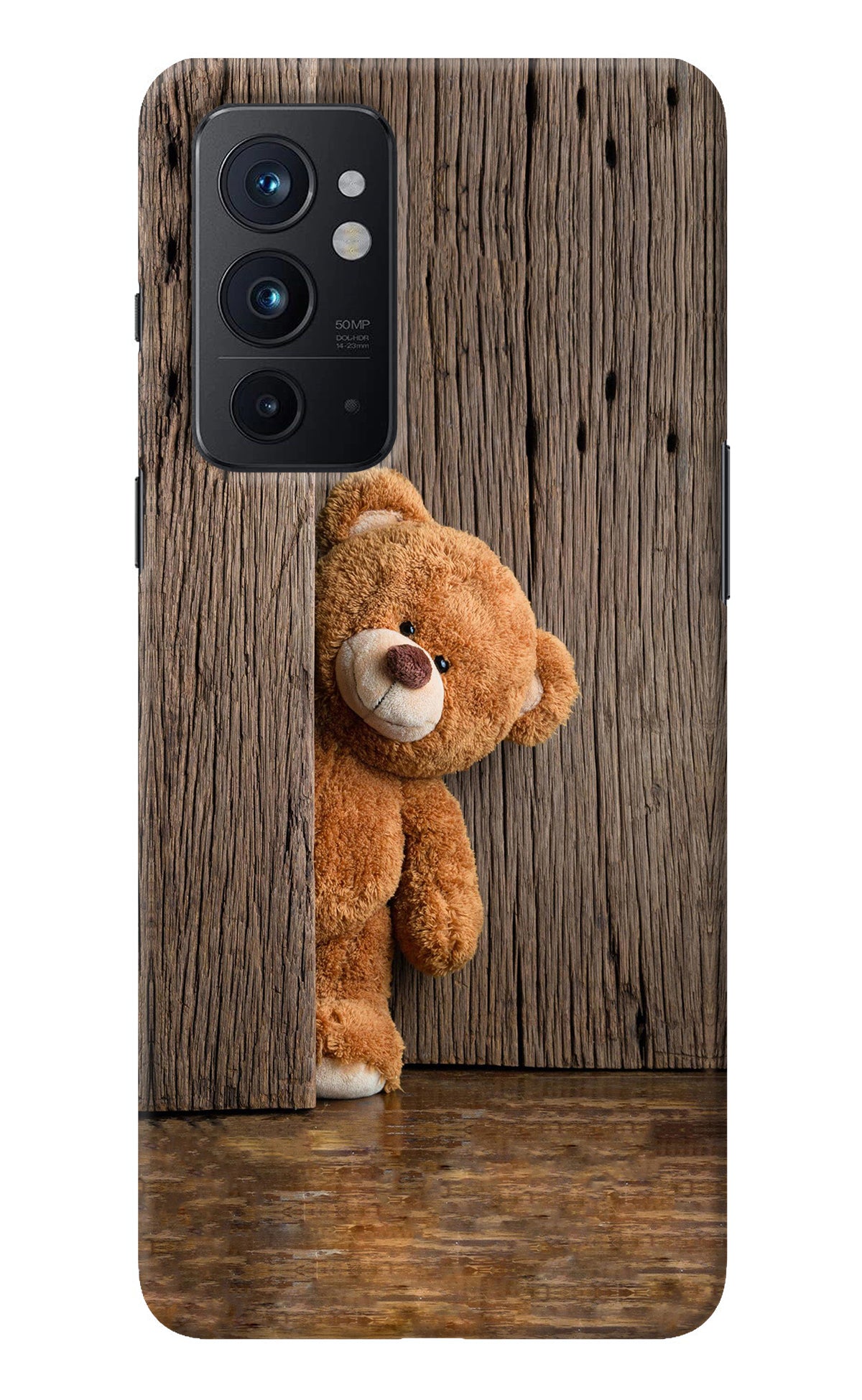 Teddy Wooden Oneplus 9RT Back Cover