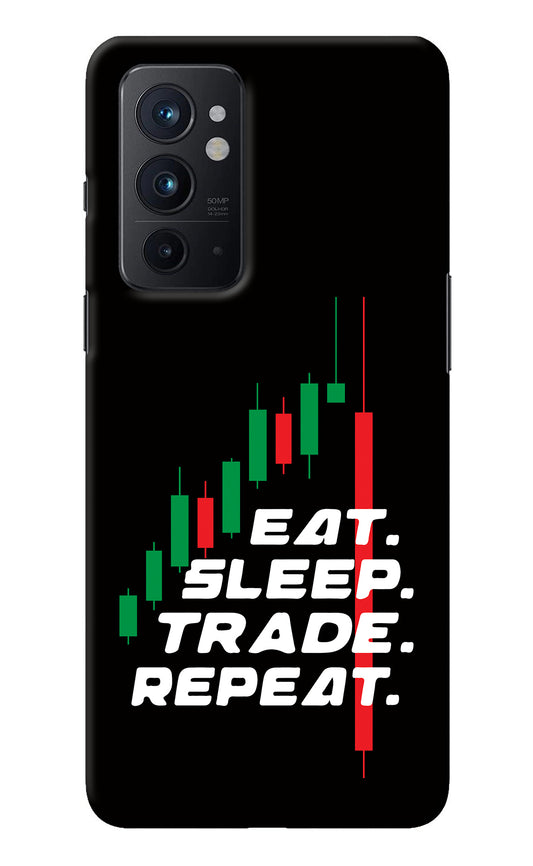 Eat Sleep Trade Repeat Oneplus 9RT Back Cover