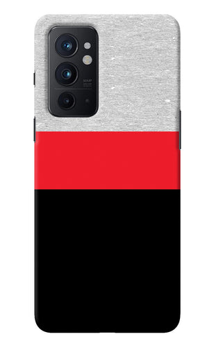 Tri Color Pattern Oneplus 9RT Back Cover