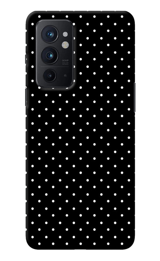 White Dots Oneplus 9RT Back Cover