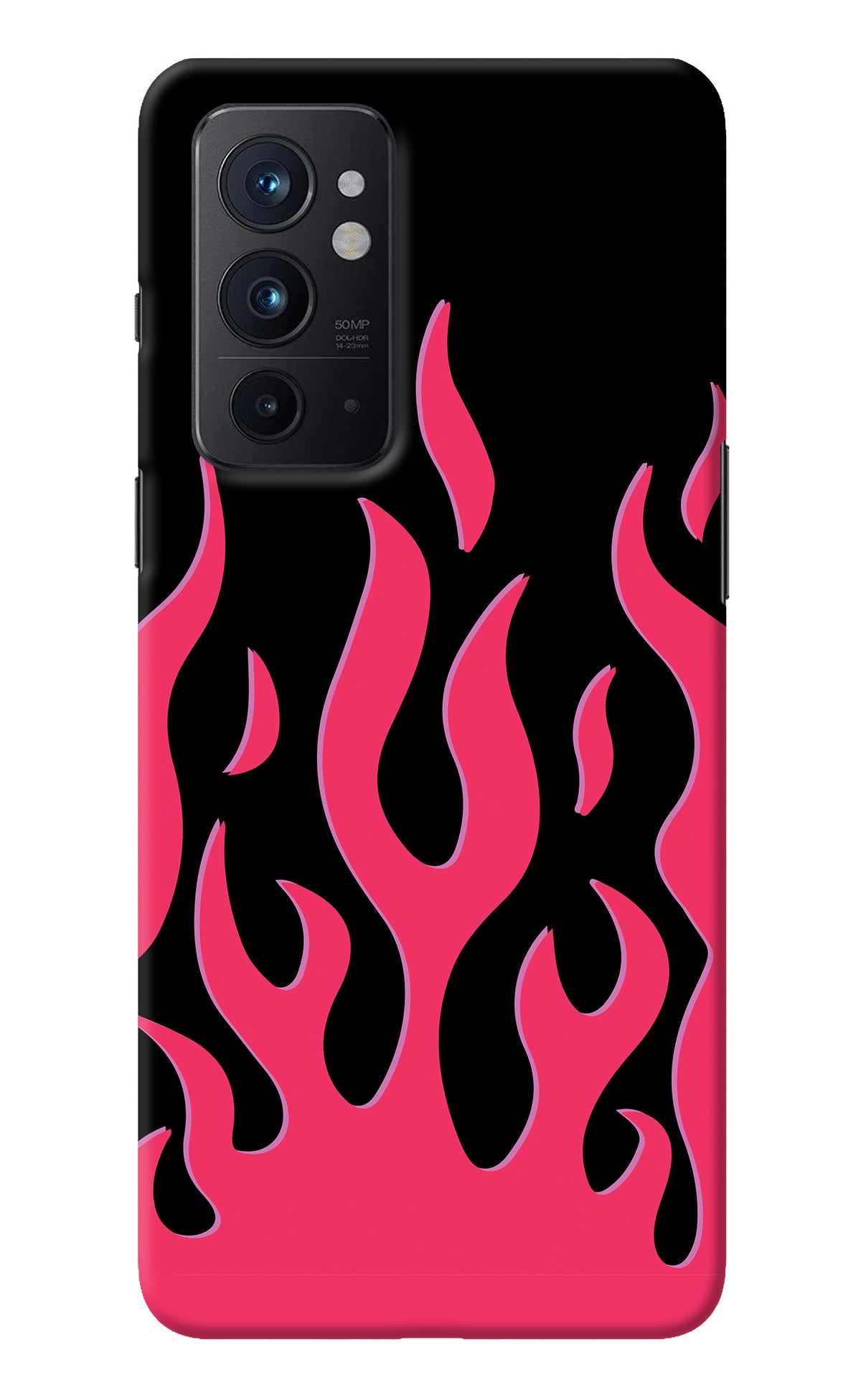 Fire Flames Oneplus 9RT Back Cover