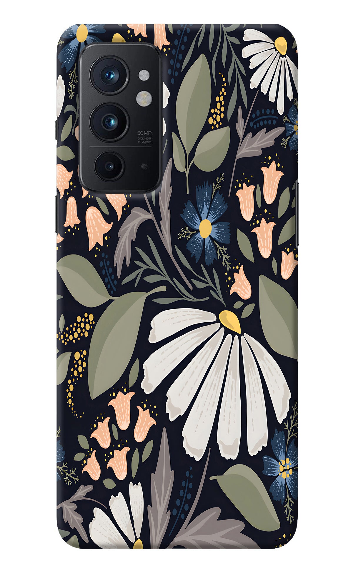 Flowers Art Oneplus 9RT Back Cover