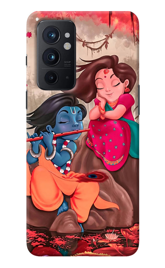 Radhe Krishna Oneplus 9RT Back Cover